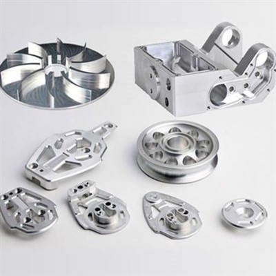 Peces d'alumini mecanitzat CNC